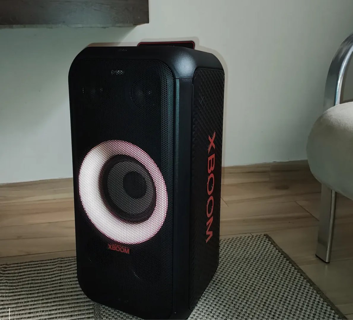 š¶ Caixa de som Bluetooth LG-12 horas de bateria,Iluminação de Festa