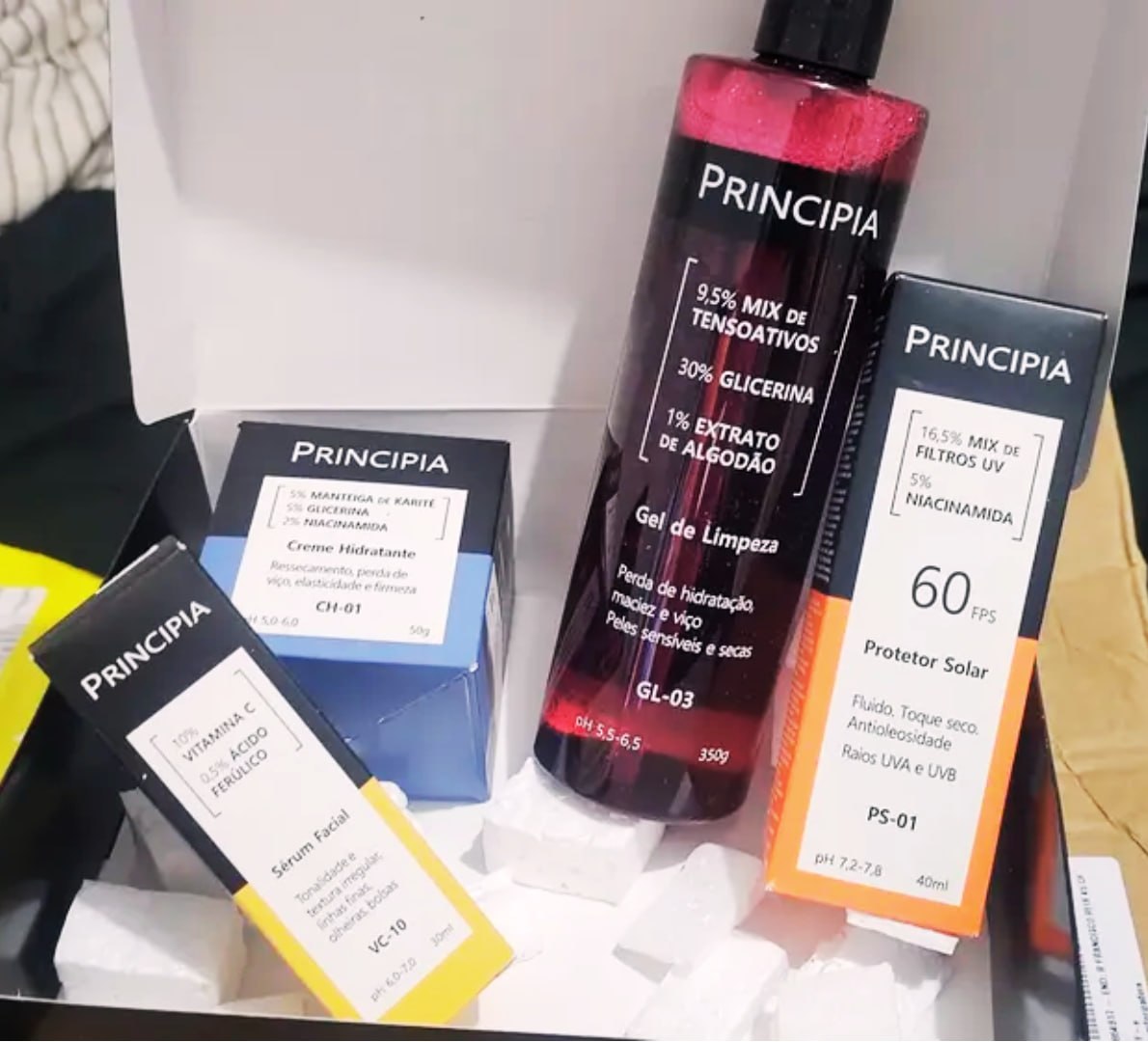 🧴 Principia Kit Essencial Gl-03 + Ch + Vc + Ps