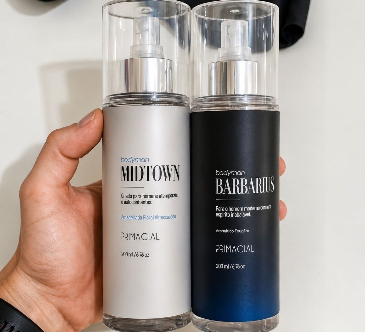 ✅ Kit Body Splash Barbarius + Midtown 200ml