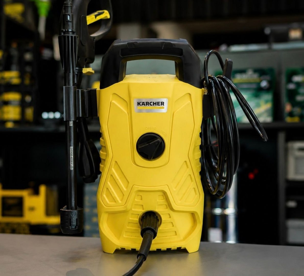 ✅ Kärcher Lavadora de Alta pressão Compacta 1500 PSI 1400W 300L/h 50/60Hz 220V