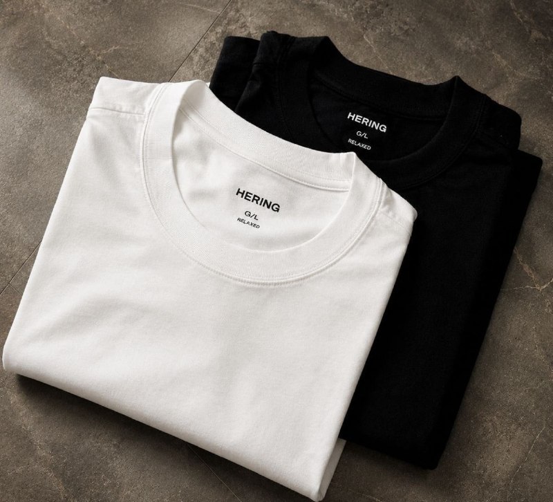 👕 Kit com 2 Camisetas Relaxed Hering