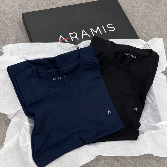 👕 Kit com 2 Camisetas Aramis Basic