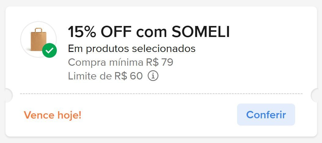 🚨 NOVO CUPOM ML 🚨
