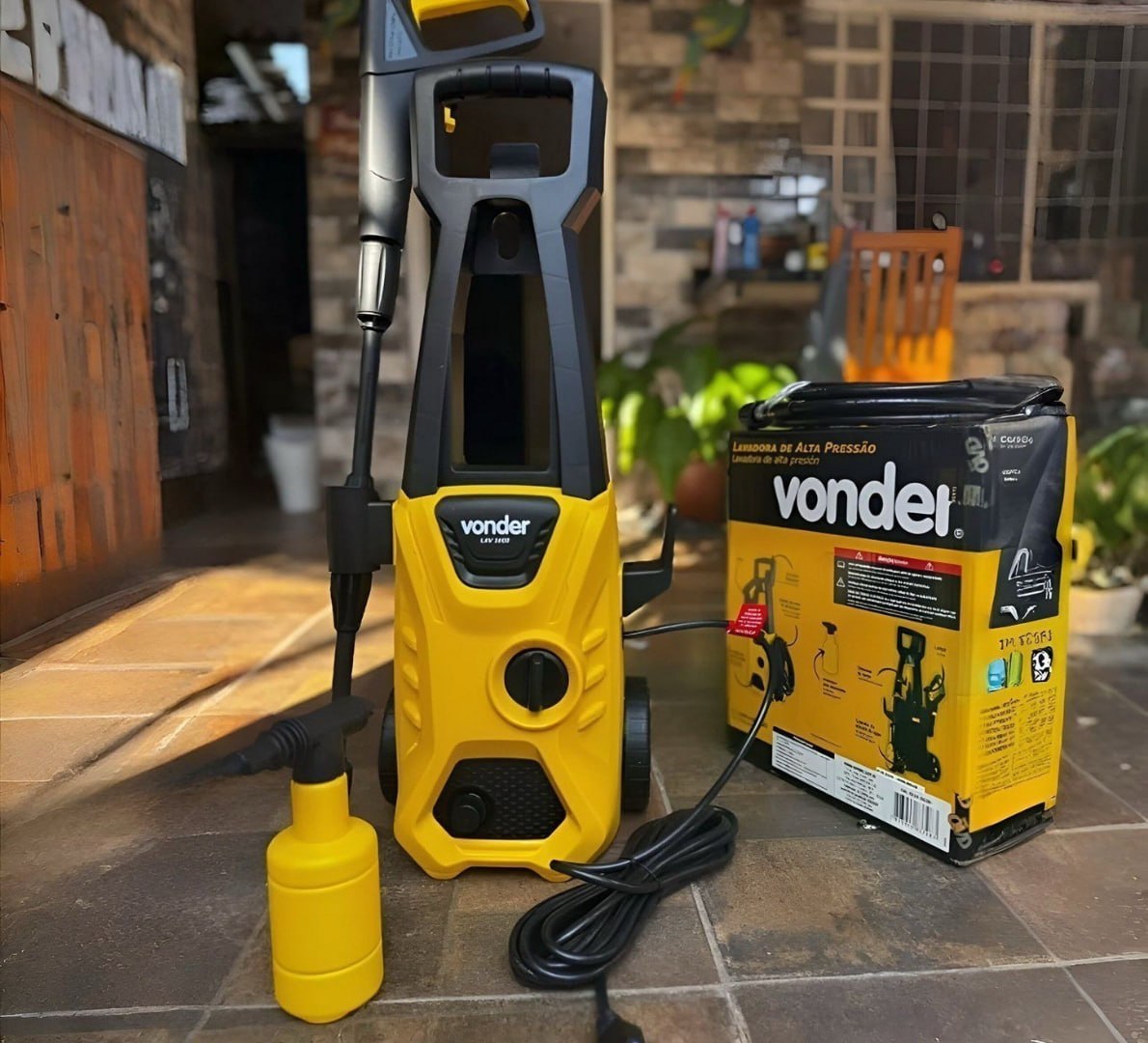 ✅ Lavadora de Alta Pressão Vonder Lav 1400 90bar 127v