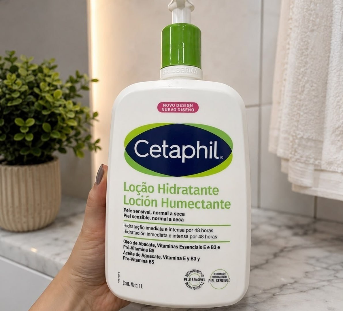 ✅ Loção Hidratante Advanced Cetaphil 1L