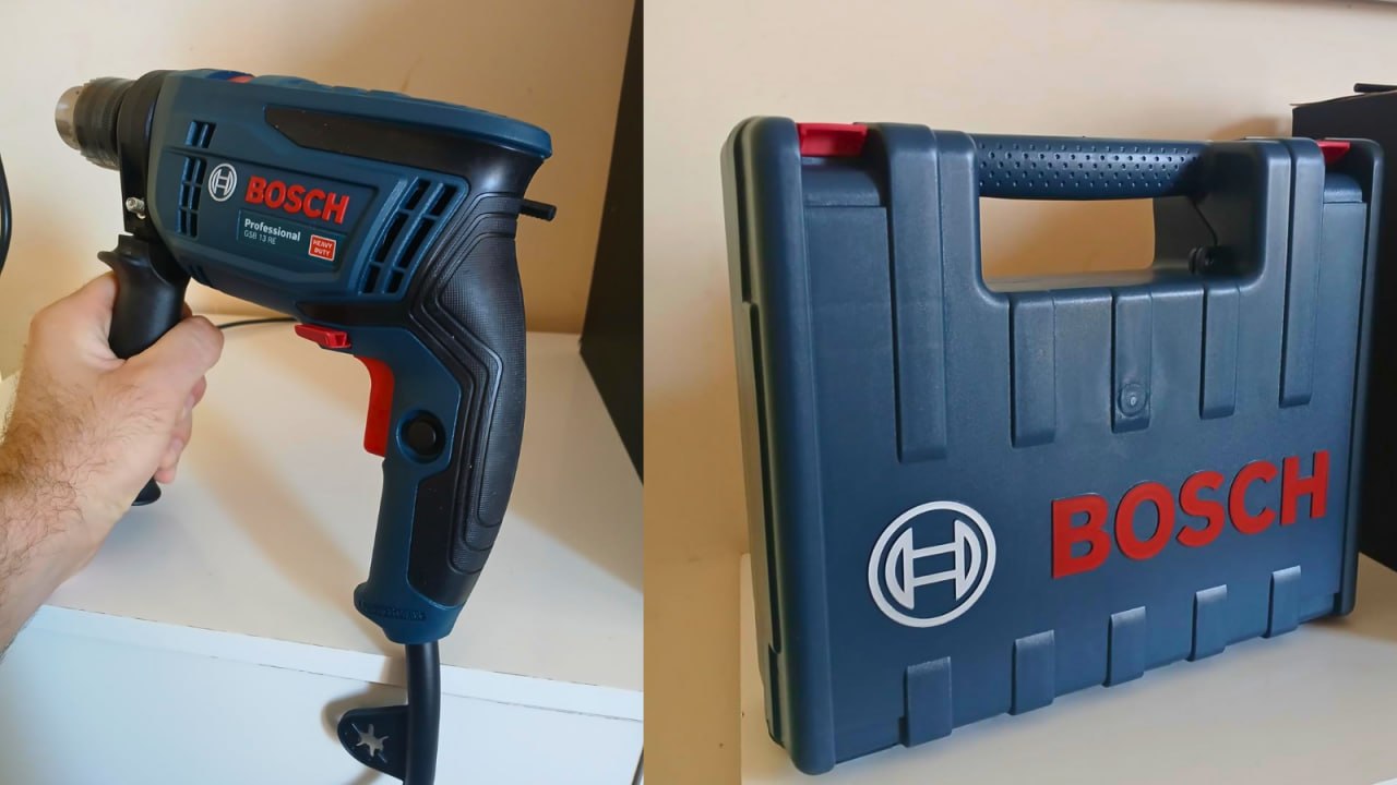 🧰 Bosch Furadeira de Impacto com Maleta, 750W, 127V