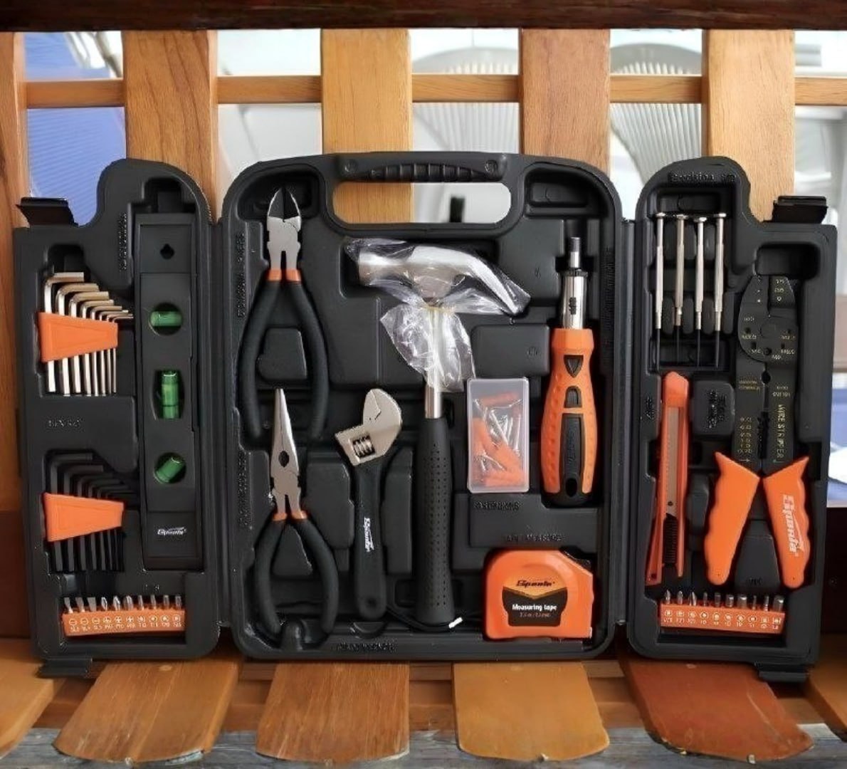 ✅ Kit Jogo De Ferramentas Completa com 129 Peças Sparta