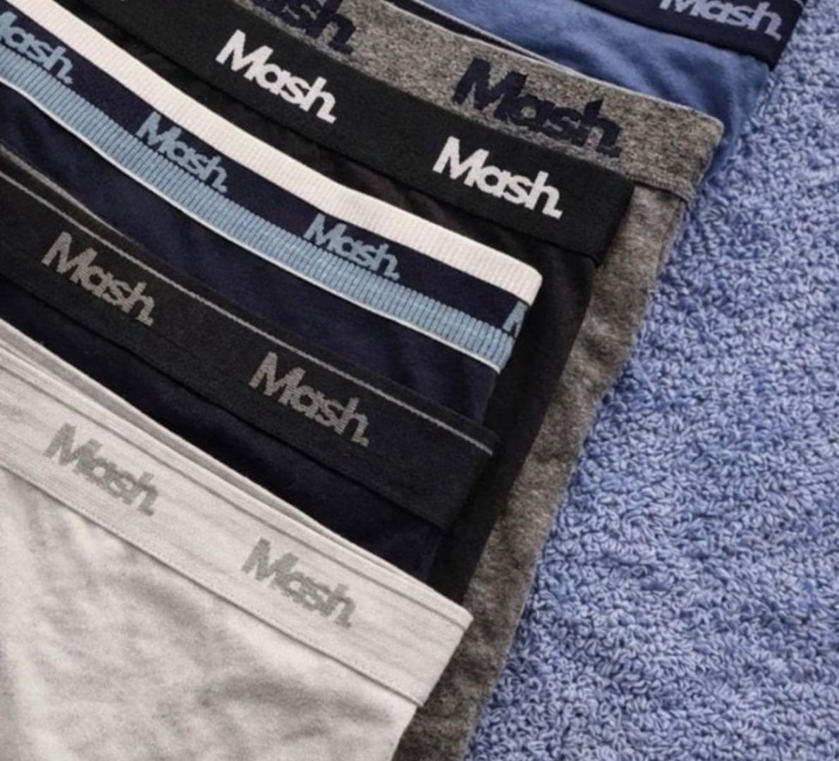 🩲 Kit Com 10 Cuecas Boxer Algodão Cotton Mash (G e GG)