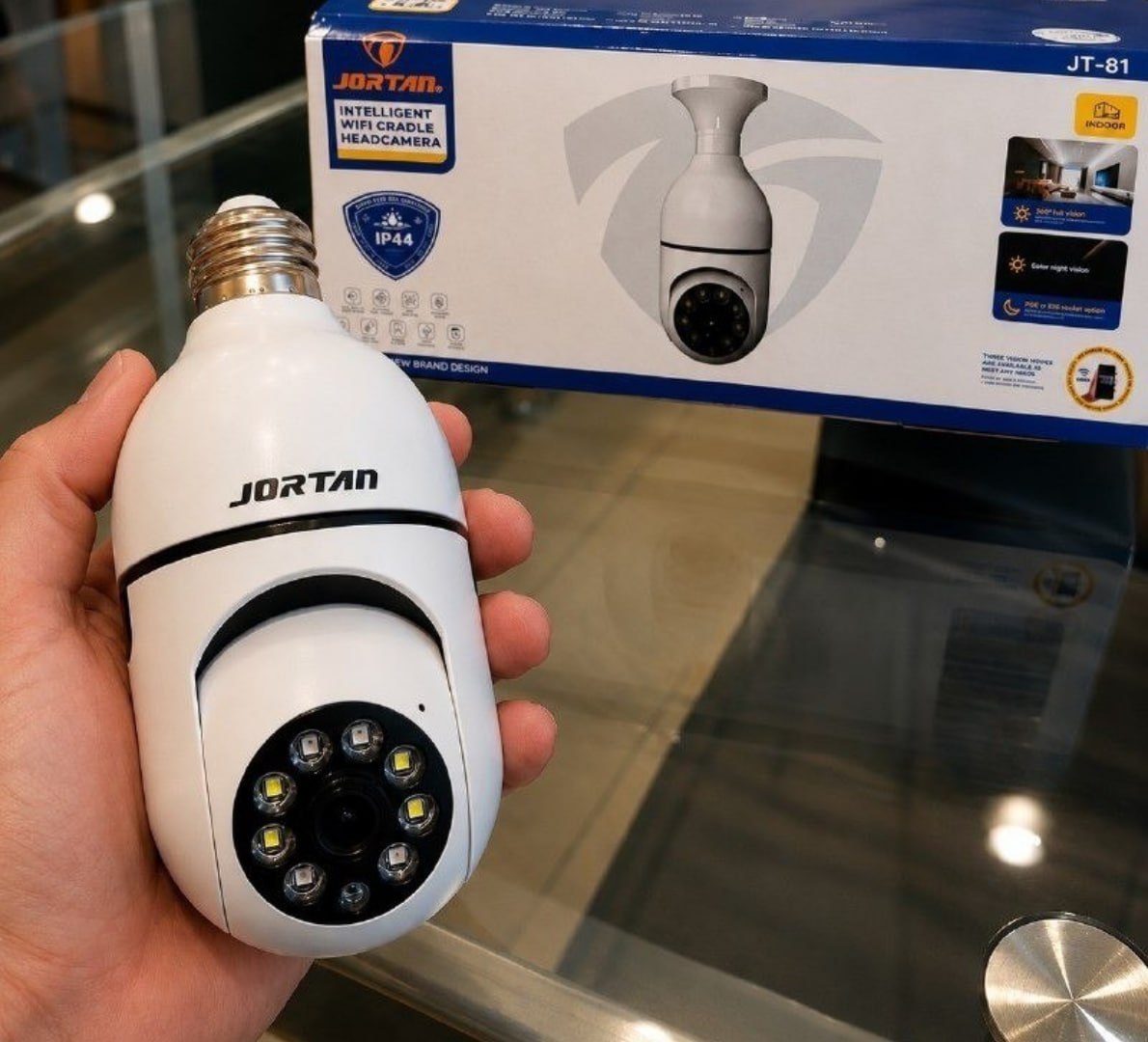 ✅ Kit com 2 Câmeras Jortan Visão Noturna