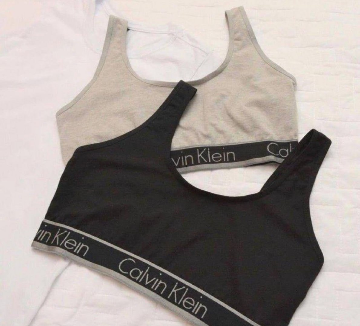 ✅ Top Regata Cotton Calvin Klein