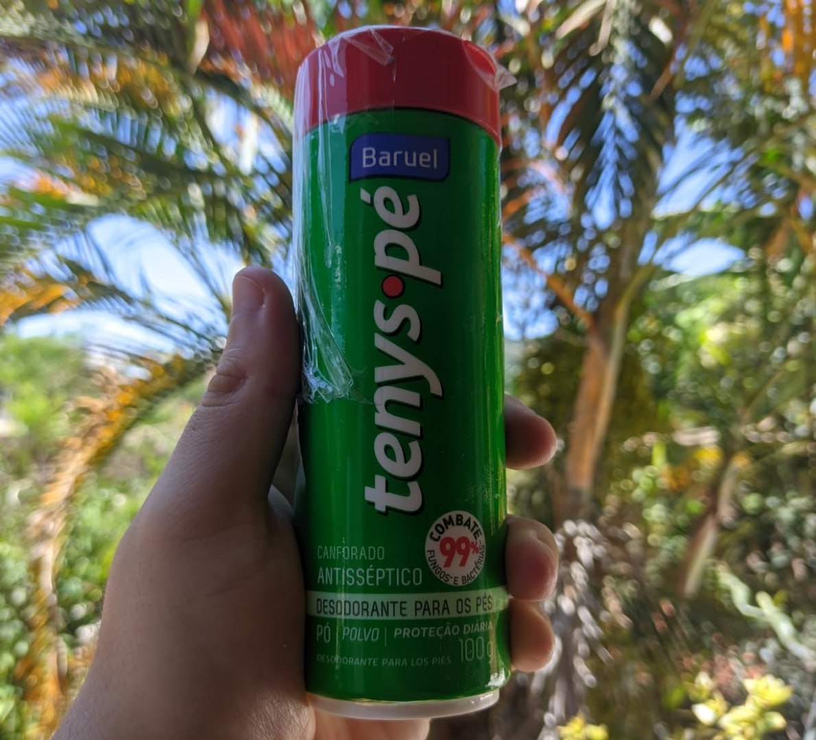 🦶 Tenys Pé Baruel Canforado Pó 100g