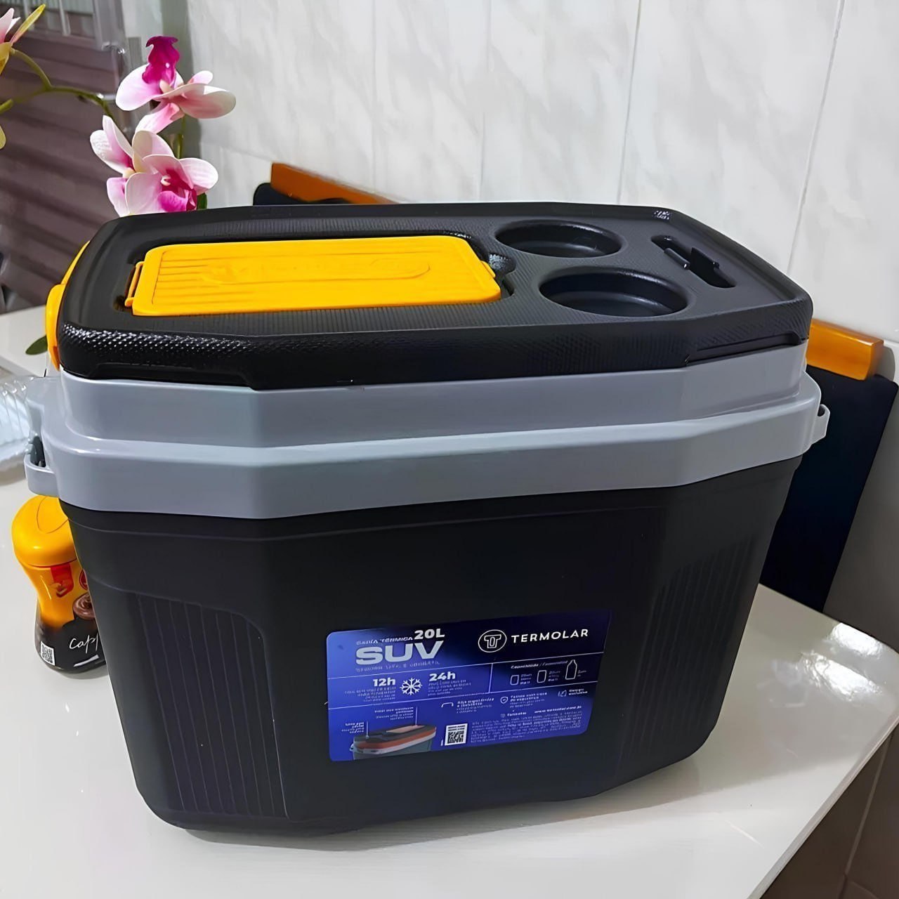 🧊 Caixa Termica Suv Cooler Com Alça 20 Litros