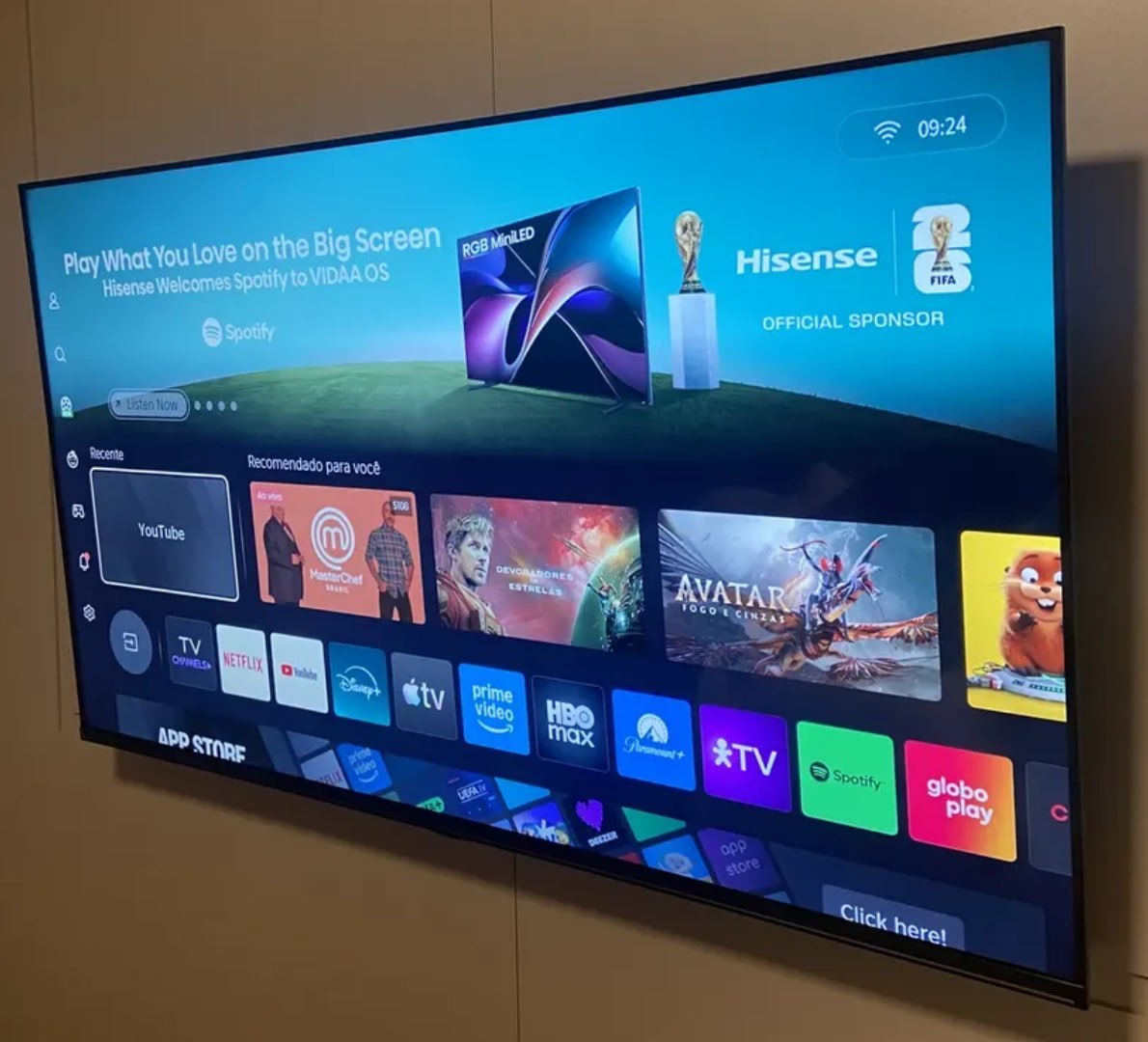 📺 Smart TV Hisense 50" HI-QLED 4K