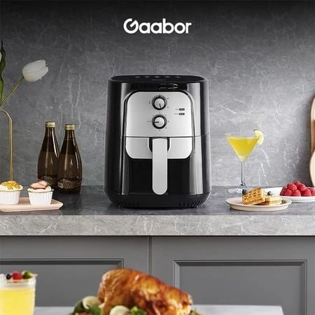 ♨️ Fritadeira Elétrica Sem Óleo Air Fryer 5.5L Gaabor Jumbo Family 1400w 127V ou 220V