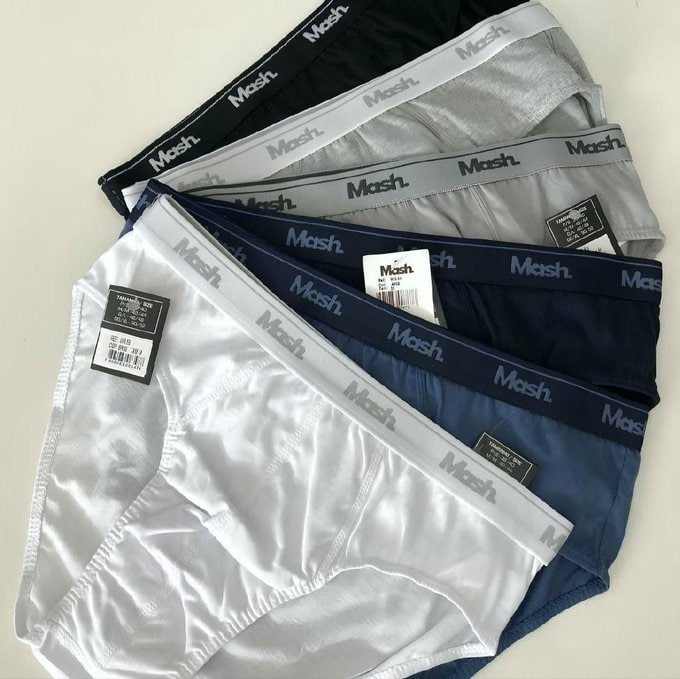 🩲 Kit Com 10 Cuecas Slip Algodão Mash