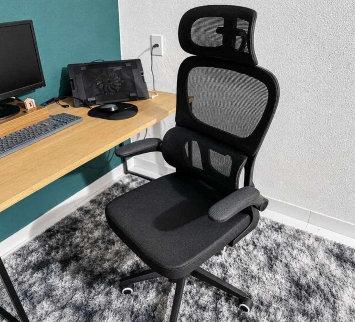 🪑 Cadeira Escritório Ergonômica Genebra B500 Luvinco