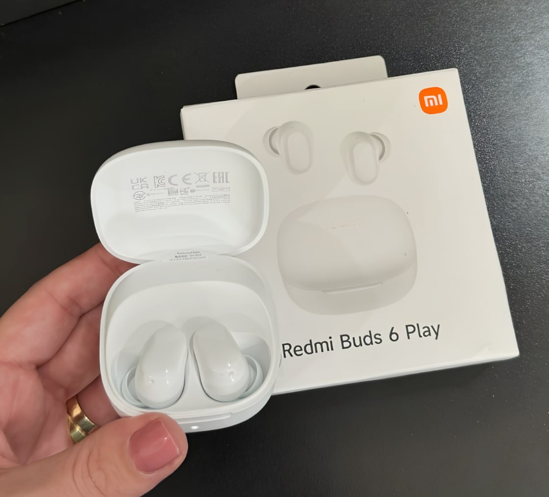 🎧 Xiaomi Redmi Buds 6 Play Bluetooth5.4 - Branco