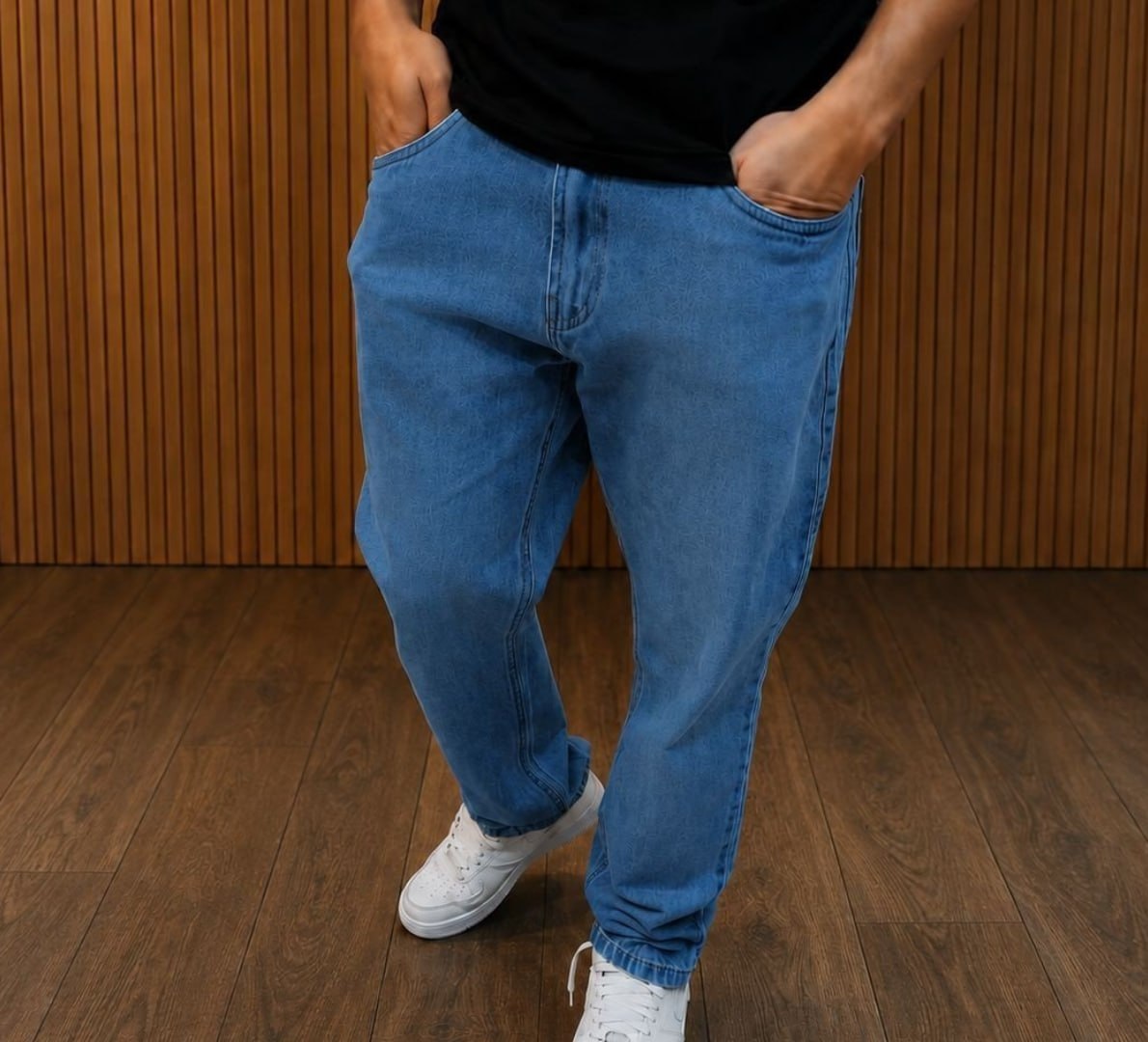 👖 Calça Jeans Corte Reto (3 Cores)