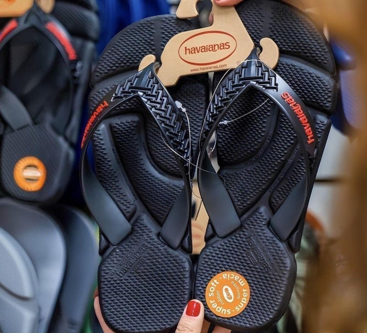 🩴 Chinelo Havaianas Anatômica Massageadora (Em cores)