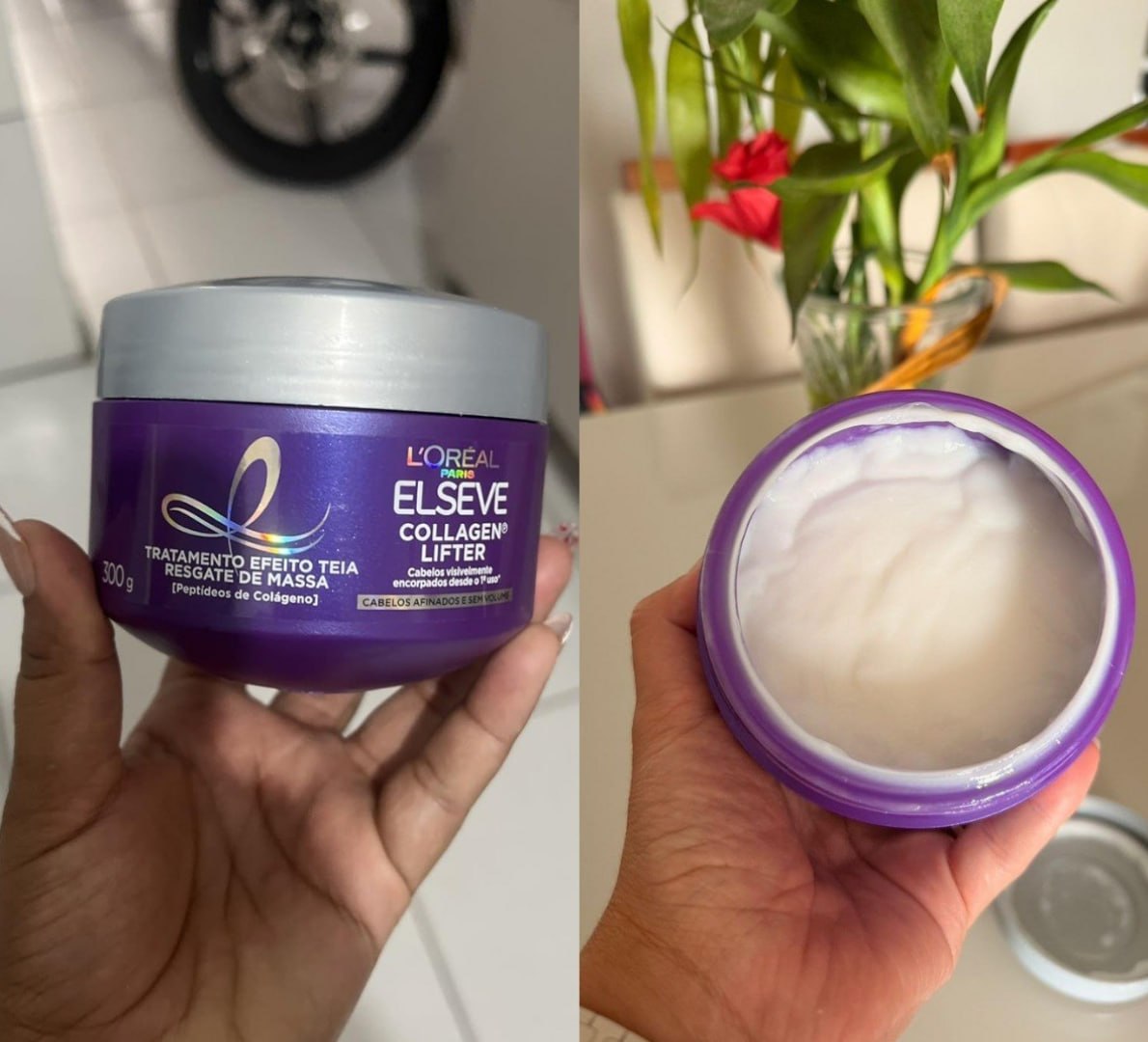🧴 Máscara de Tratamento Condicionante Elseve Collagen Lifter, 300g
