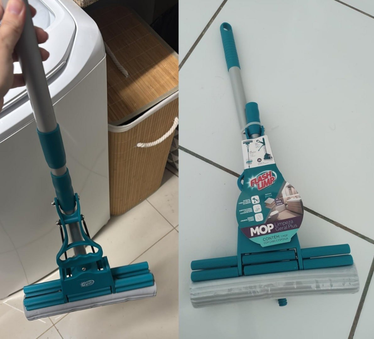 ✅ Flash Limp Mop Limpeza Geral Plus