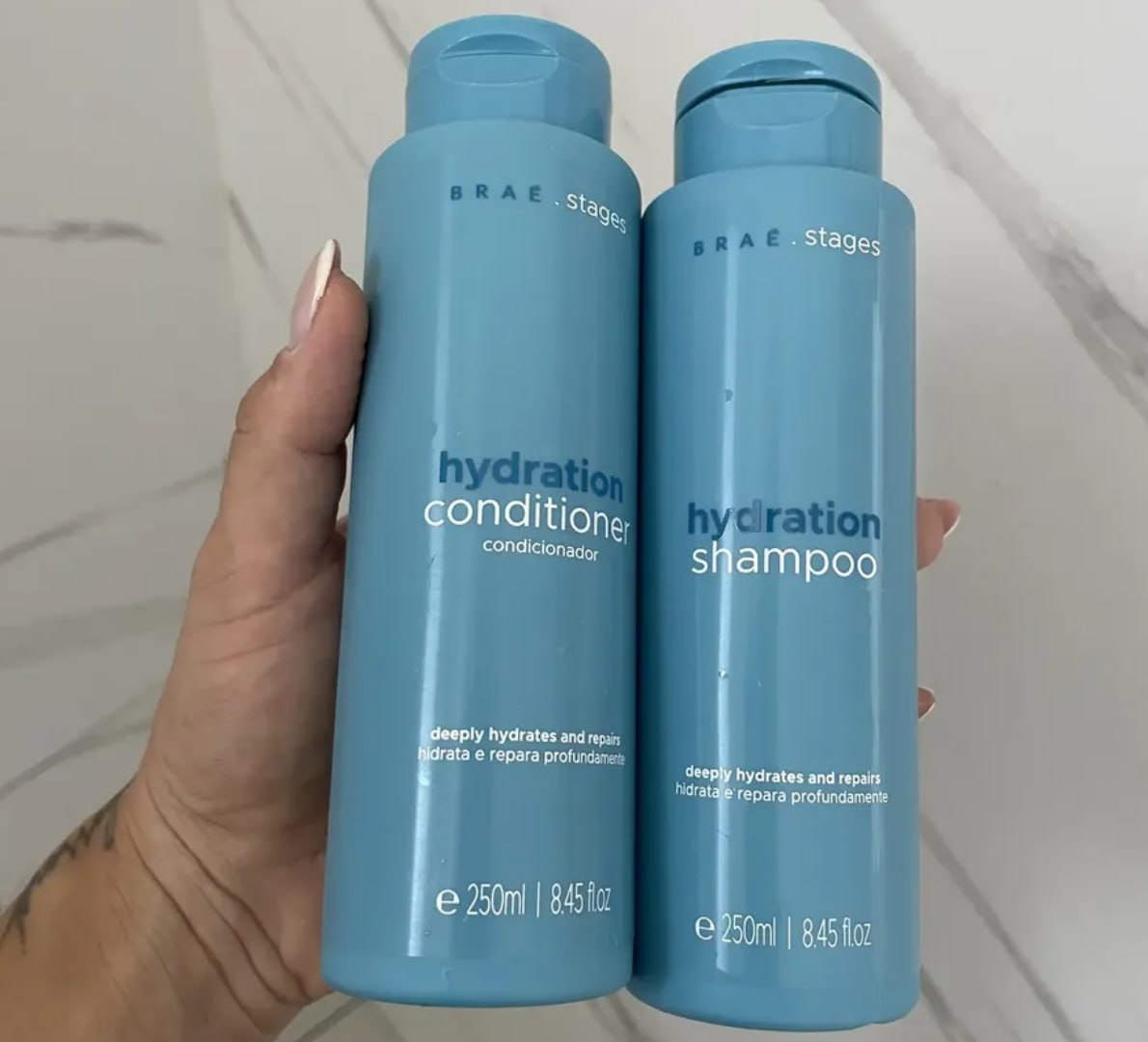 🫧 Kit Hidratação Braé Stages (Shampoo + Condicionador) - Hydration