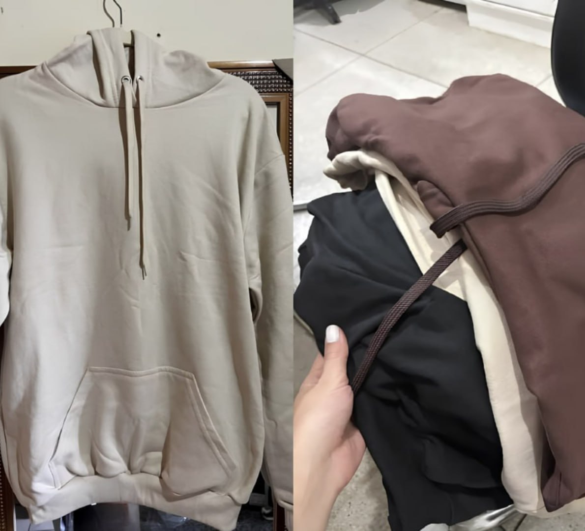 🧥 Kit 3 Moletom Com Capuz