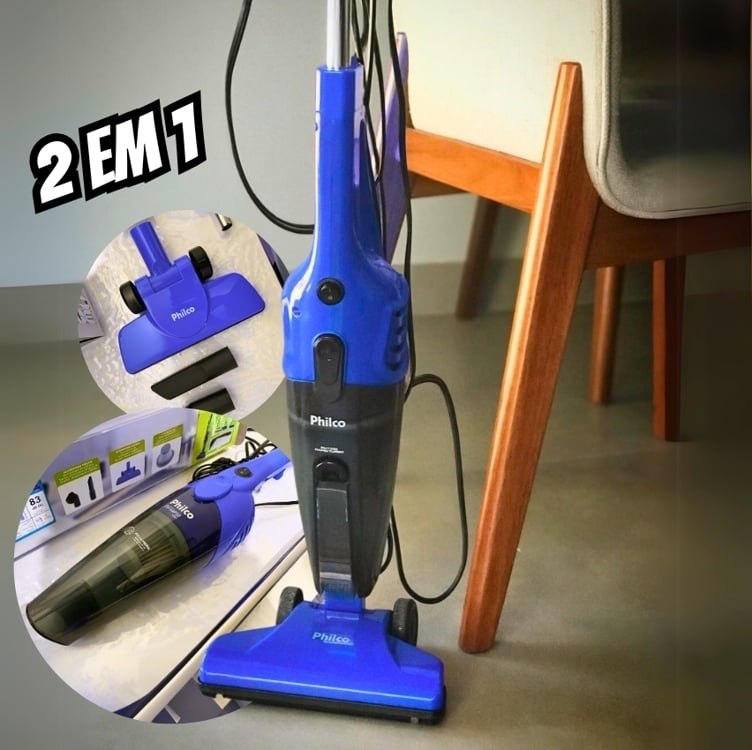 ✅ Aspirador Vertical Philco Rapid Turbo PH1100AZ 1L 220V