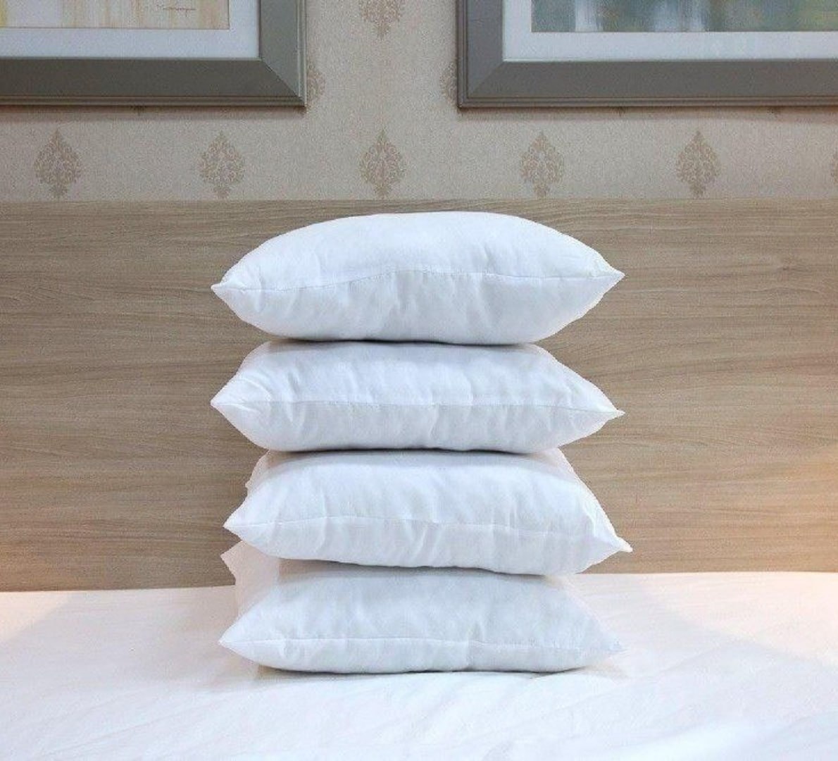 🛌 4 Travesseiros Antialérgico Impermeável 50x70
