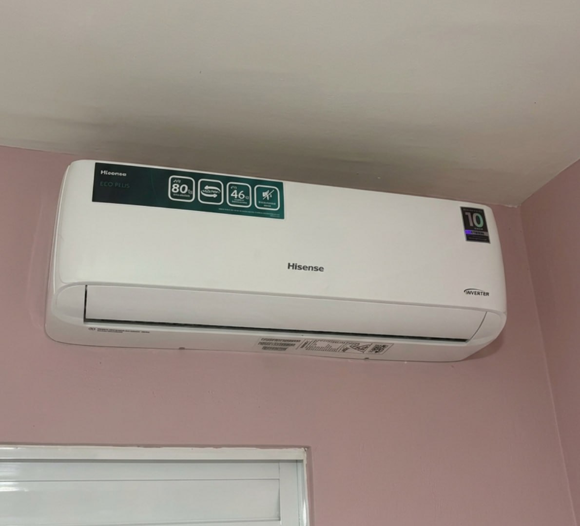 ❄️ Ar Condicionado Split Hi Wall Inverter Hisense Eco Plus 12.000 BTUs Frio 220v