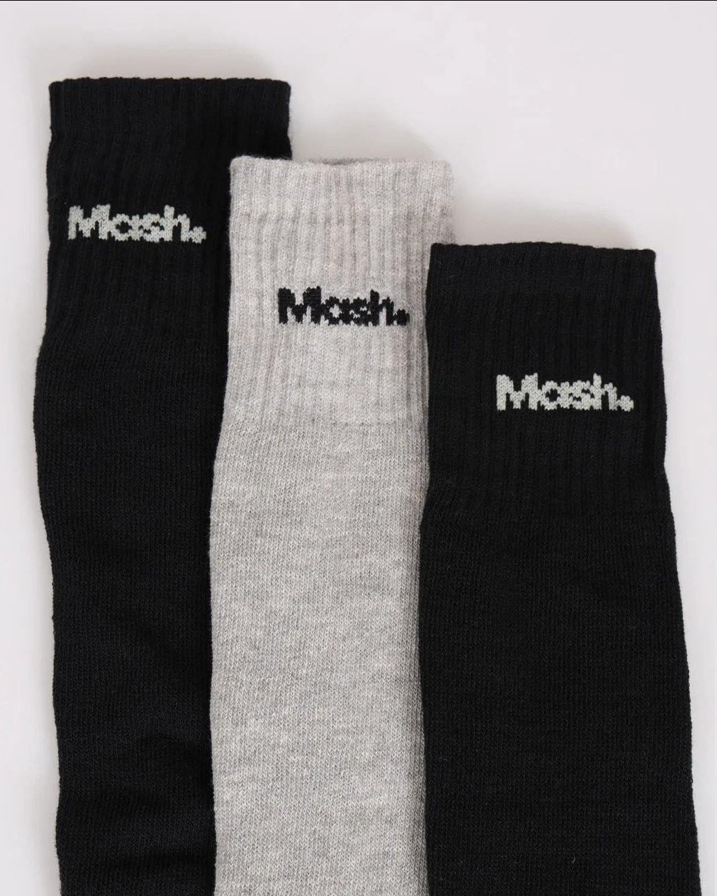 🧦 6 Pares De Meias Mash Cano Médio Longo- Em cores