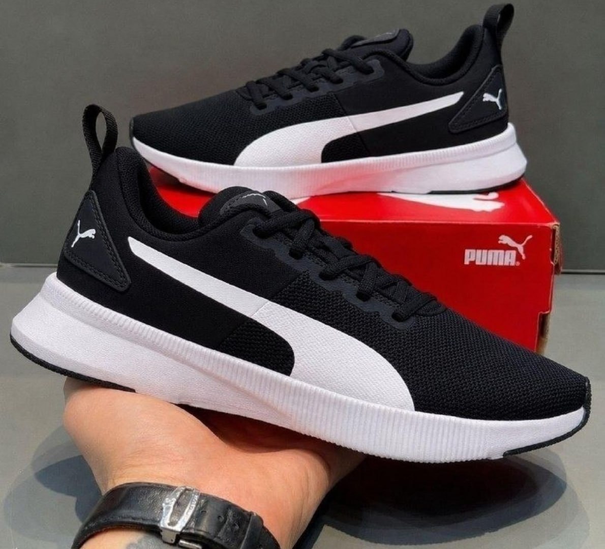🐯 Tênis Flyer Runner Mesh Bdp Puma- Em cores