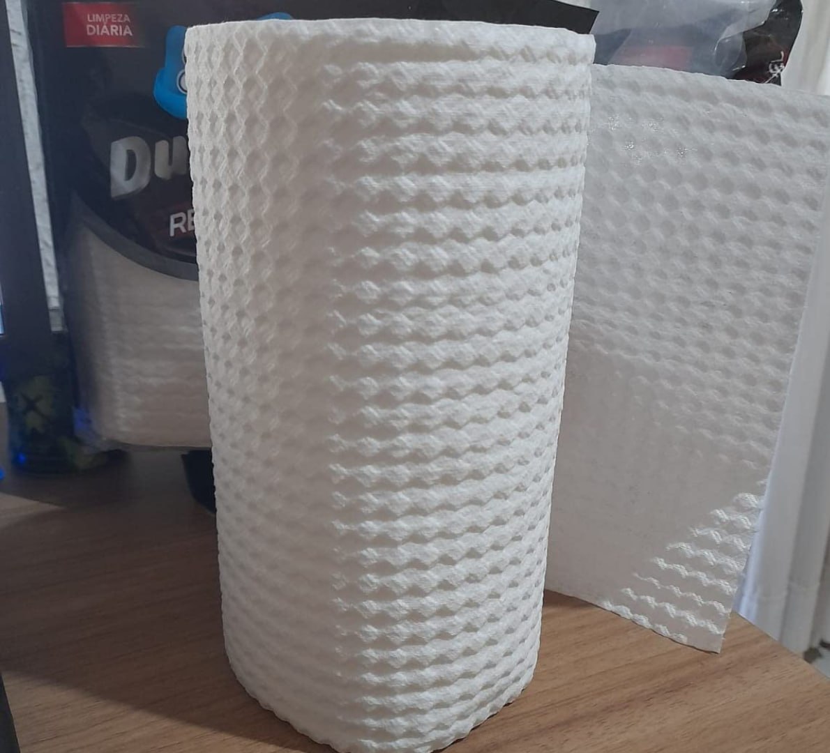 👏 Pano Reutilizável em Rolo, Branco, 174 Folhas (3 Unidades)