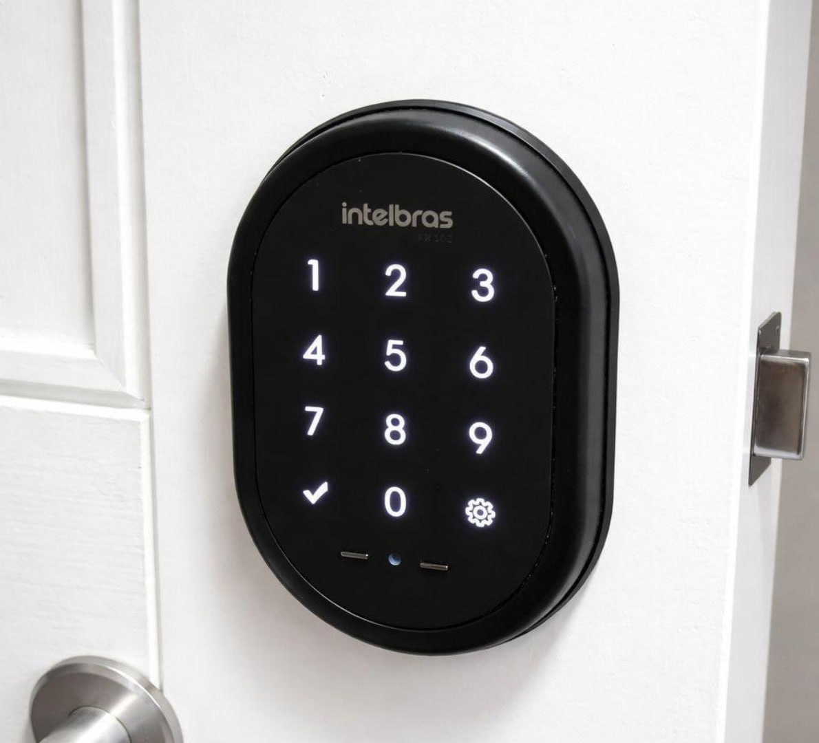 🔒 Fechadura Digital de Sobrepor FR 102 Intelbras