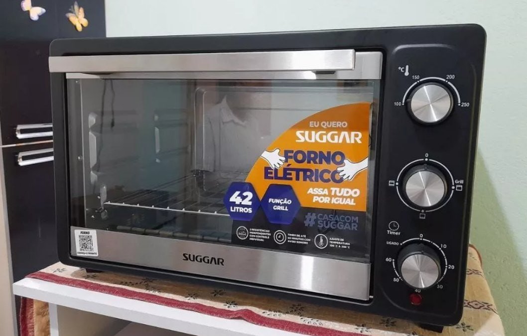 ♨️ Forno de Bancada Elétrico Suggar Forno 42L