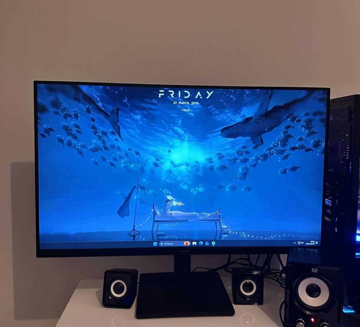 š„ Monitor Gamer Samsung 27" FHD 100Hz IPS VGA
