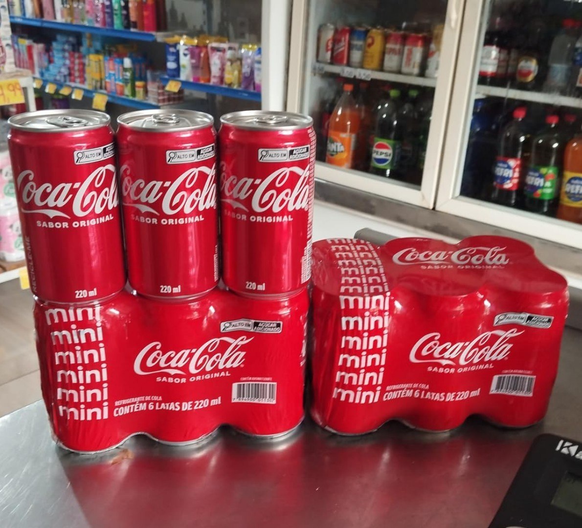 š„¤ Pack de Coca-Cola Lata 220mL - 6 unidades