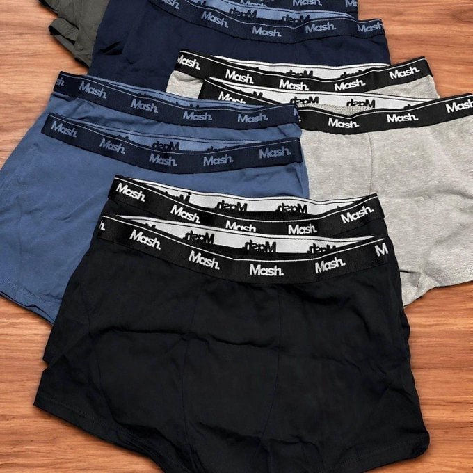 🩲 Kit Com 10 Cuecas Boxer Algodão Cotton Masculina Adulto Mash