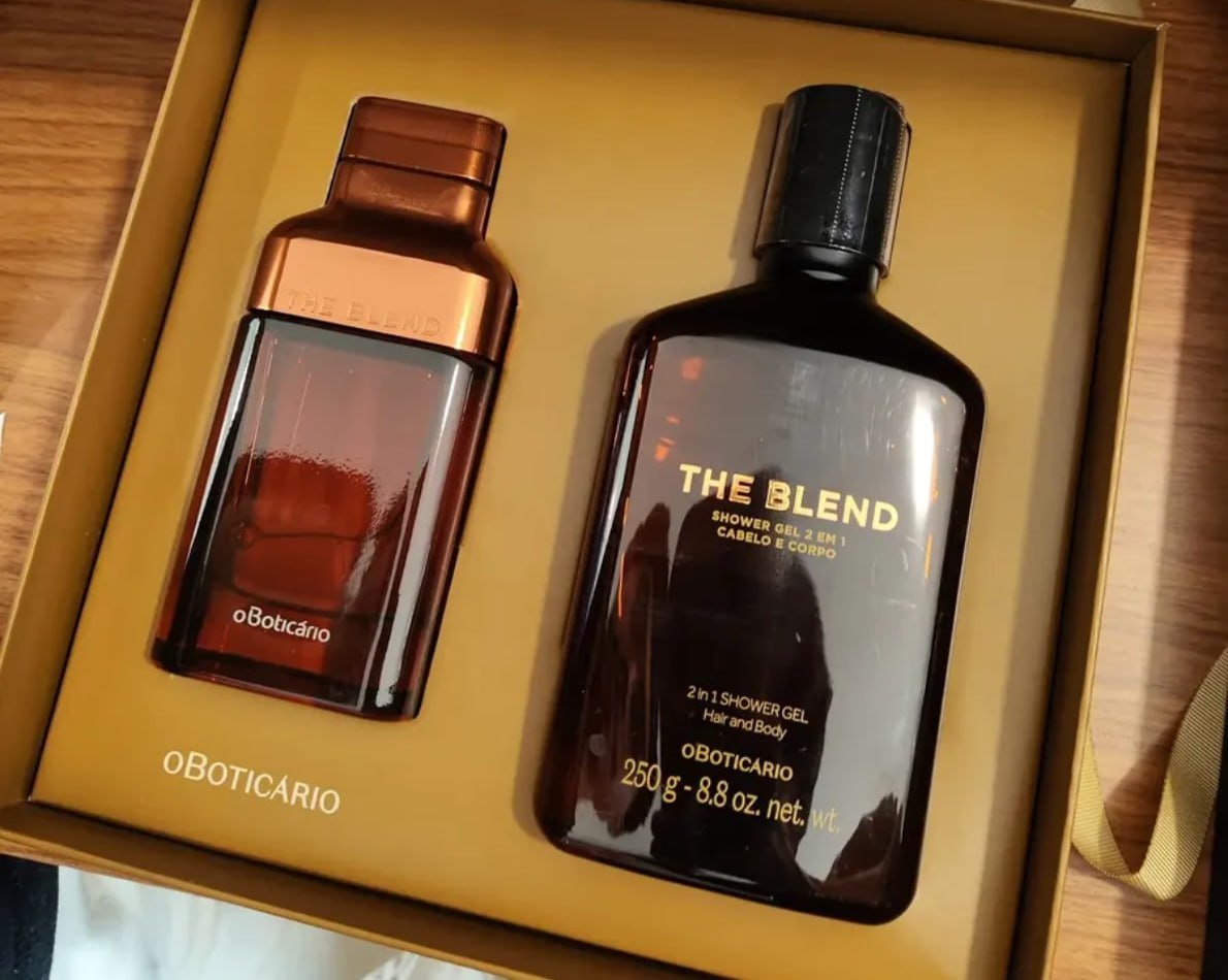 🌬 O Boticário The Blend Kit Presente 2 Itens