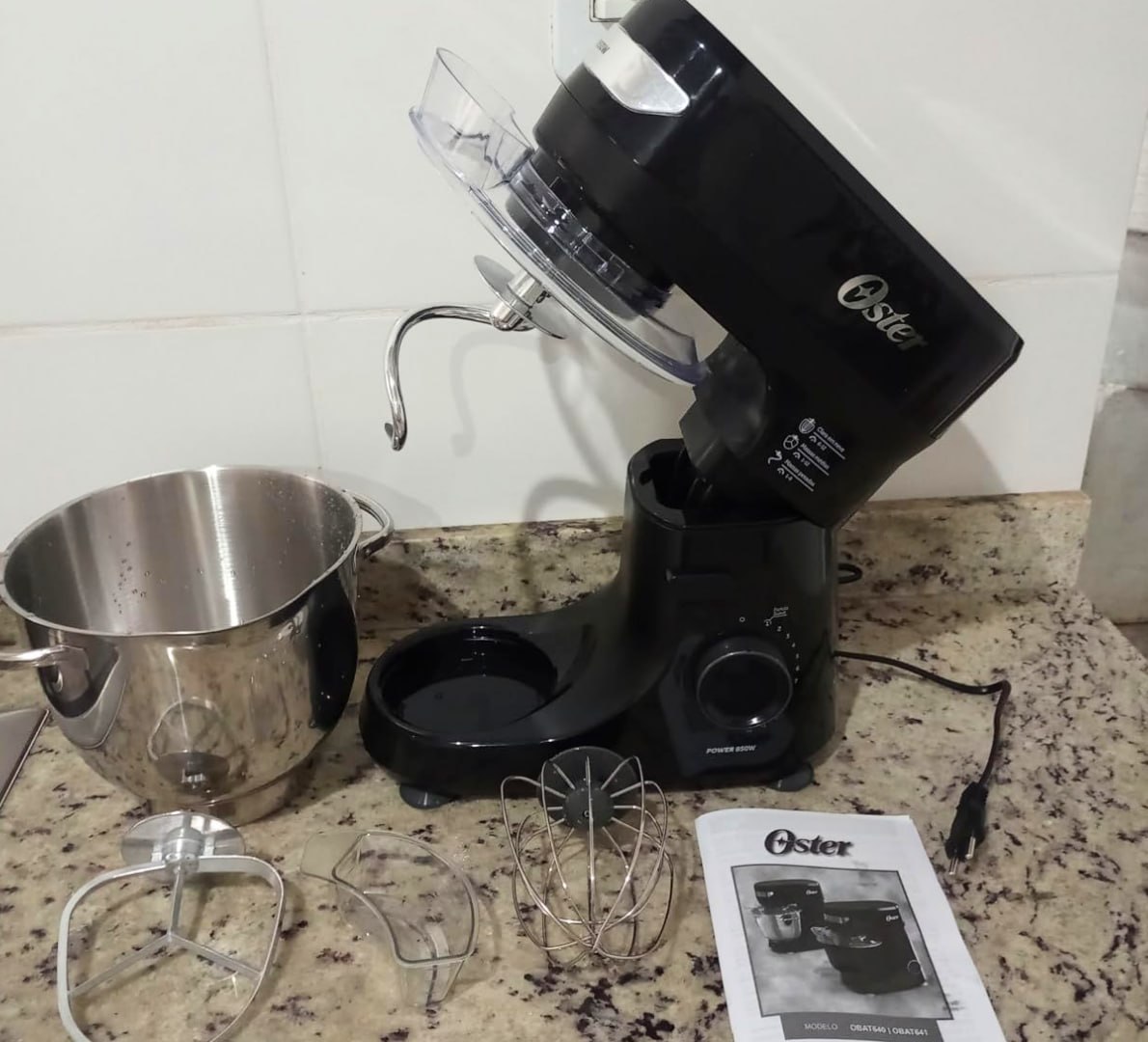 🥮 Batedeira Planetária Oster Bowl Inox III 127V