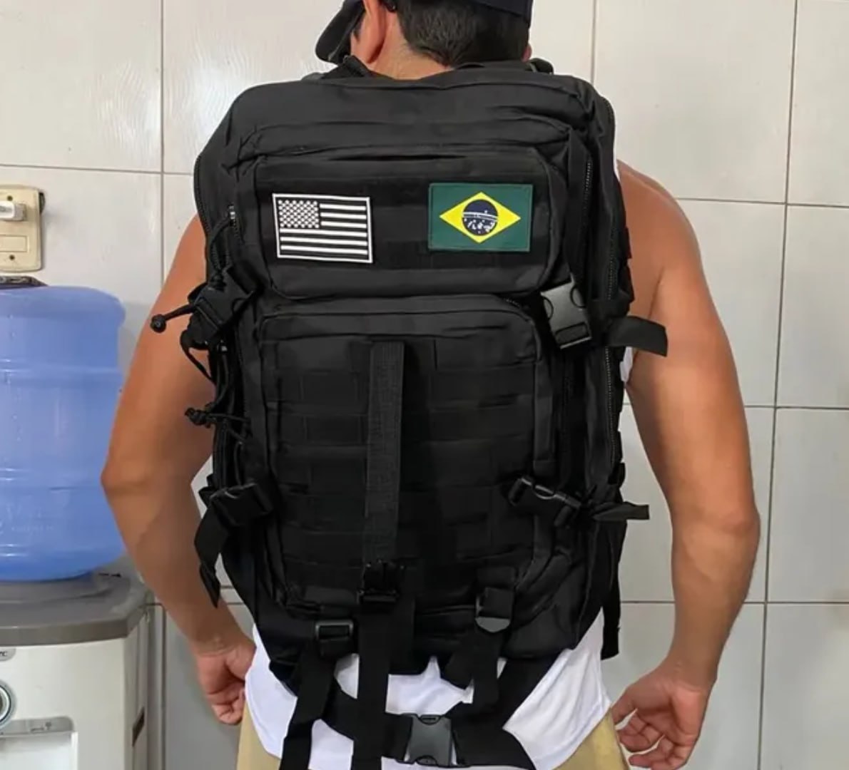 🎒Mochila Impermeável Militar Reforçada Grande- 50litros