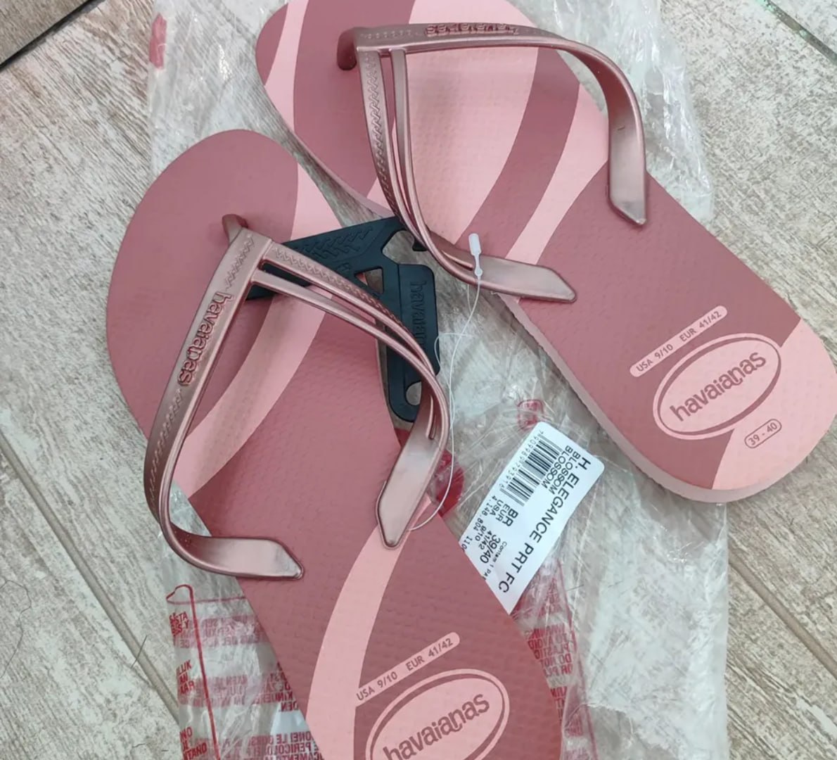 🩴 Chinelo Havaianas Elegance Print