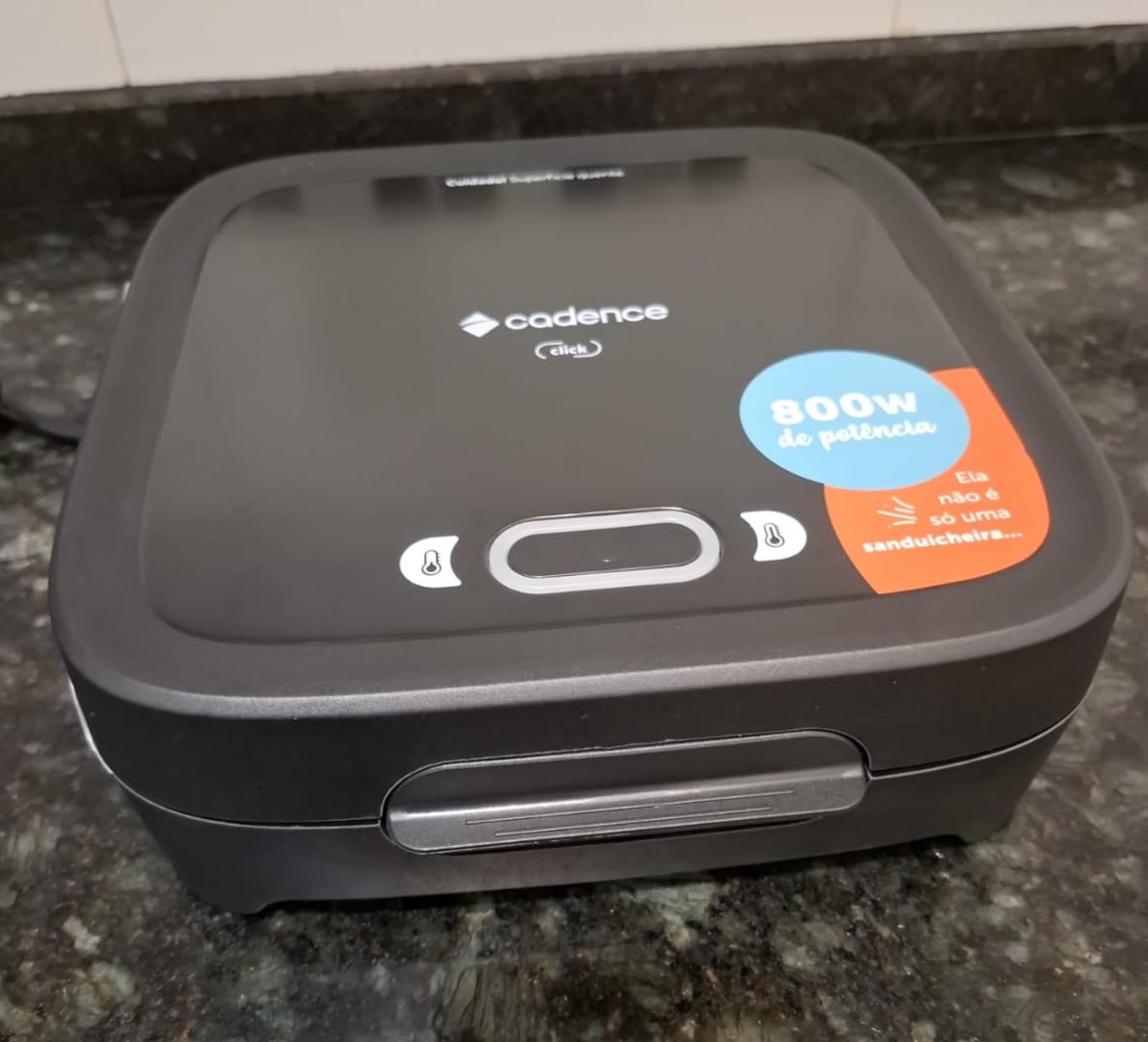 🥪 Sanduicheira Elétrica Cadence Click 127V