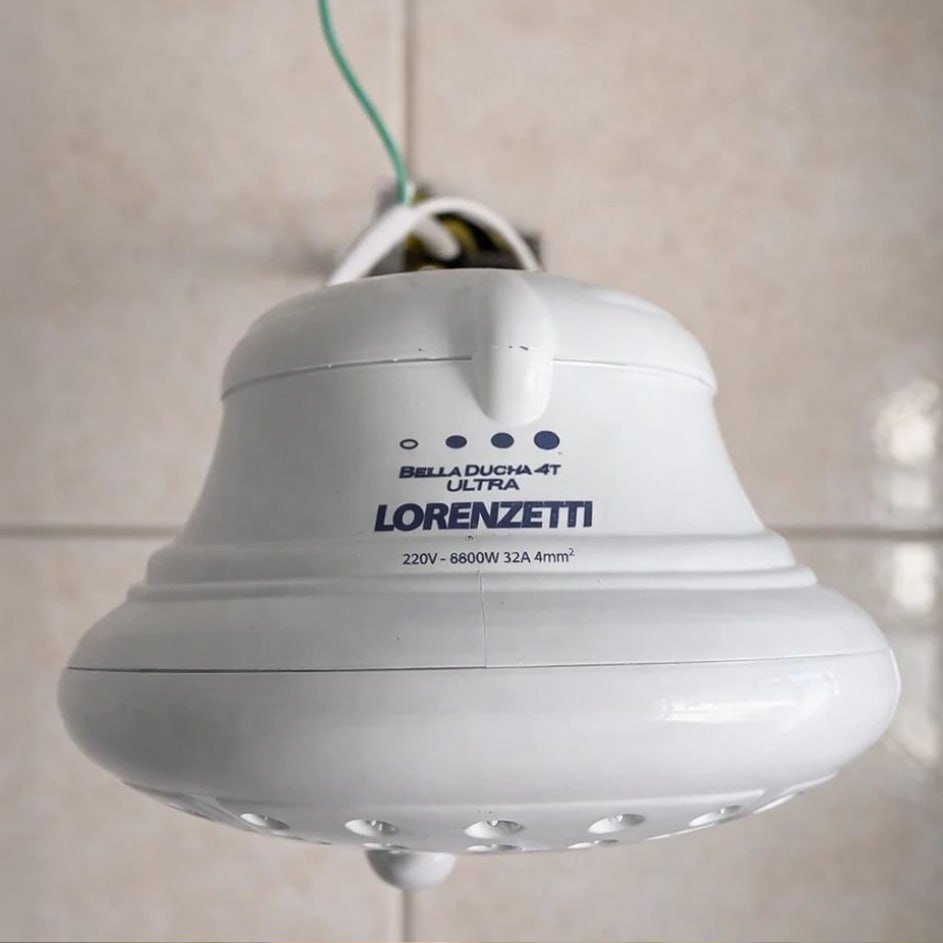 🚿 Chuveiro Lorenzetti Bella Ducha Ultra 6800W 220V 4 Temperaturas 220V