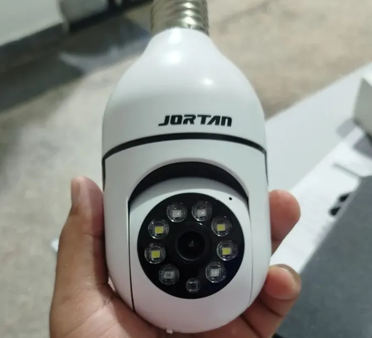🎥 Câmera Lâmpada de Segurança 360° Casenn Ip Wifi Com Visão Noturna Interna Externa App Yoouse