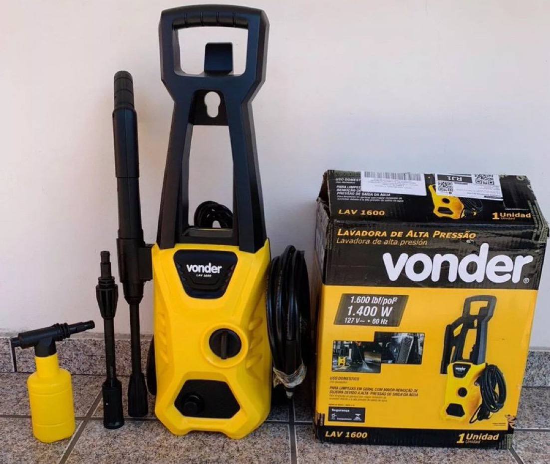 💦 Lavadora de Alta Pressão 1400w Vonder Lav 1600