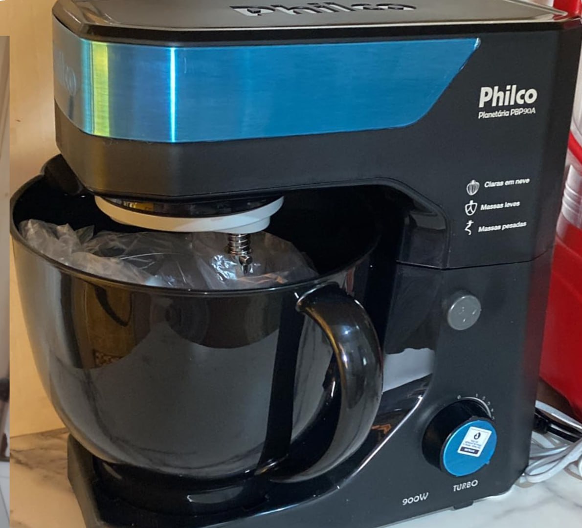🍰 Batedeira Planetária Philco 800W, 12 Velocidades, 5L
