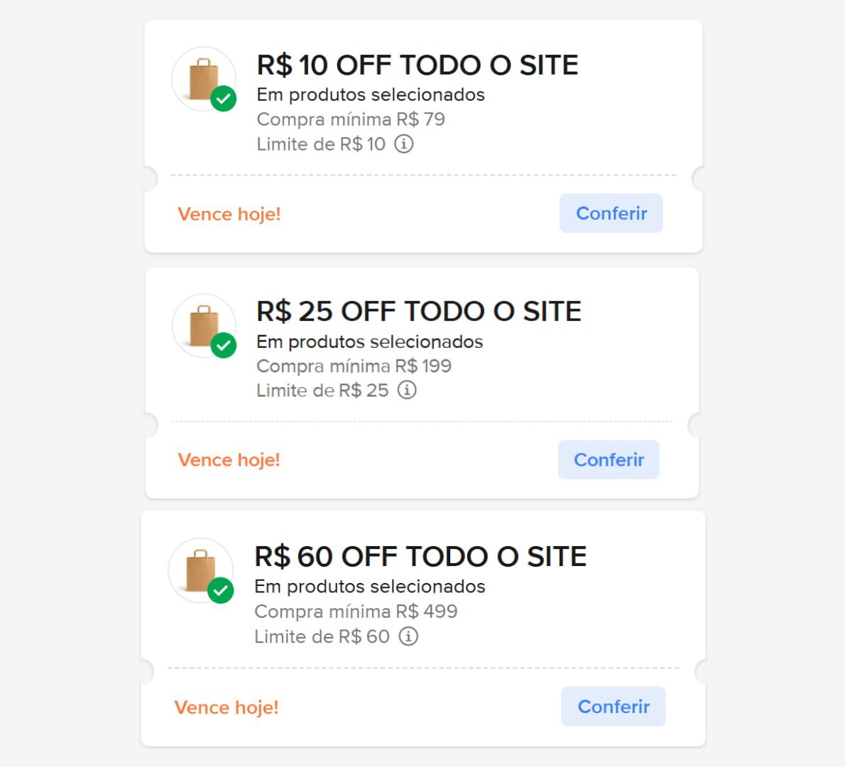 Ative em algum produto do link