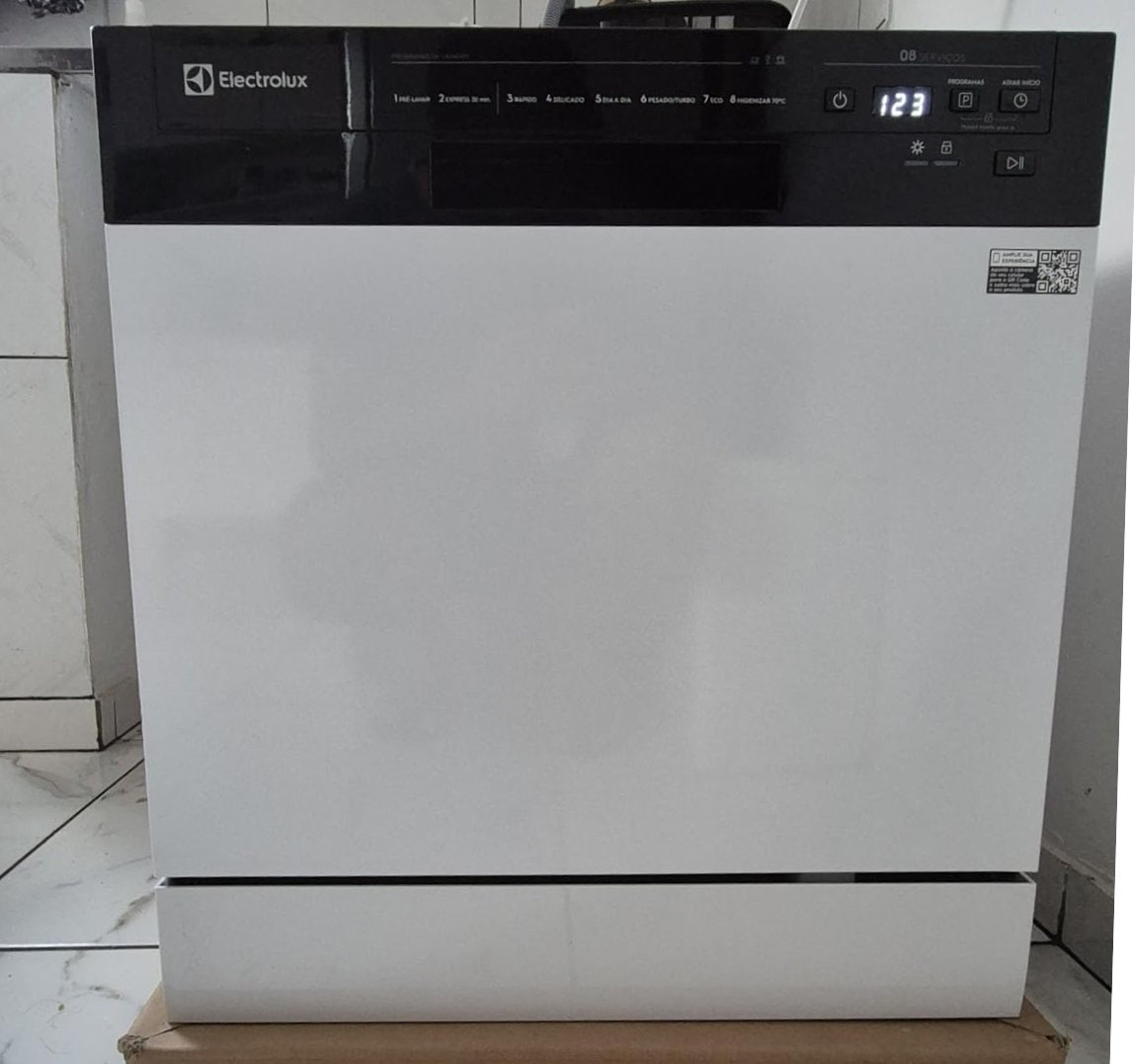 💧 Lava-Louças Electrolux 8 Serviços com Programa Lava e Seca 50min 220v