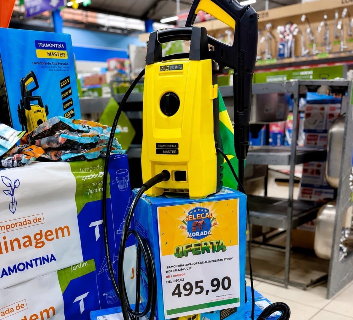 ✅ Lavadora de Alta Pressão Tramontina Master 1500psi 1200w